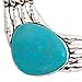 XY Fancy Vintage Look Retro Antique Silver Plated Cloun Flower Necklace Earrings Turquoise Jewelry (S000)