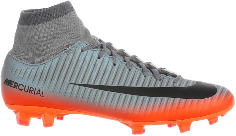 cr7 grey and orange boots