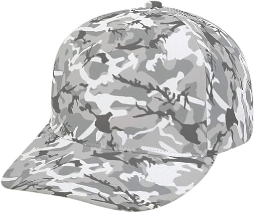 white camouflage hats