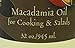 Hawaii’s Gold Macadamia Oil Cooking and Salad Oil, 100% Pure (32 Oz, 945 ml.)