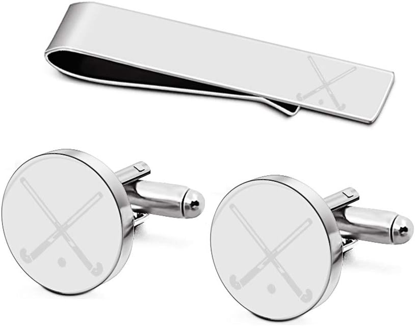 hockey cufflinks for men Sport Ice Hockey Player Cuff, handmade cuff links Groom Best Man Cufflinks