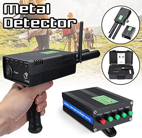 Underground Deepth Remotely Metal Detector Rechargeable, Profession Gold Gem Diamond Detectors, Long Range Positioning Gold Finder Treasure Hunter Outdoor Gold Digger