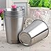 UName UN153 Stainless Steel Pint Large Cups, Set of 7, 10oz