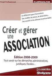 Créer et gérer une association