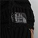 FURTALK Warm Chunky Soft Stretch Cable Knit Slouchy Beanie Real Fur Pom Pom Hat