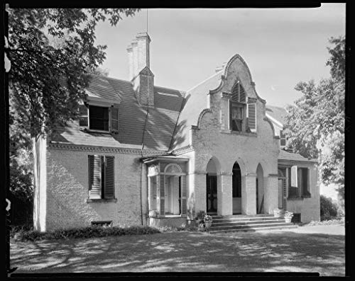 16 x 20 Reprinted Photo of Southern Architectural Bremo Recess, Fork Union vic, Fluvanna County, Virginia 1939 Johnston Frances Benjamin 74a
