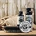Mountaineer Brand Beard Grooming Care Kit for Men, Beard Oil (2oz), Conditioning Balm (2oz), Wash (4oz), Brush, WV Pine Tar Scent