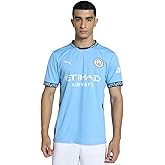 Men’s Manchester City FC 2024/25 Replica Home Soccer Jersey - Team Light Blue