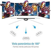 Powerextra Pantalla de proyector 120 Inch 16: 9 HD Plegable ...