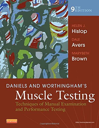 Daniels and Worthingham s Muscle Testing: Techniques of Manual Examination and Performance Testing, 9e (Daniels & Worthington s Muscle Testing (Hislop))