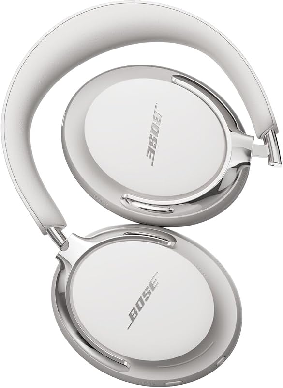 QuietComfort Ultra Bluetooth-Kopfhörer (2. Gen.), kabellose Kopfhörer mit räumlichem Klang, Over-Ear-Noise-Cancelling mit Mikrofon, bis zu 30 Stunden Wiedergabedauer, Rauchweiß