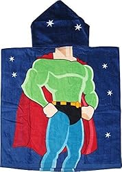 See Super Hero Hooded Poncho Bath & Beach Towel Details