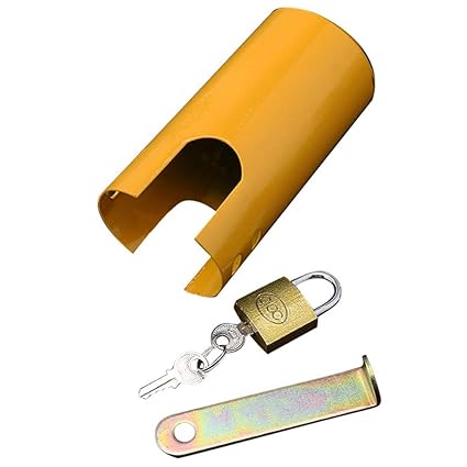 Ibnotuiy Iron Outdoor Faucet Lockout Multifunctional Anti Theft
