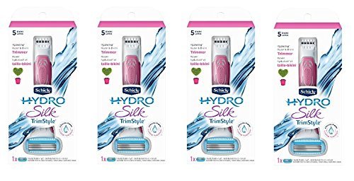 Schick Hydro Silk TrimStyle TBH. Moisturizing Razor for Wome
