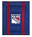 NHL New York Rangers 5 Pc Full Bedding Set Comforter and Sheets