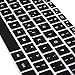 imComor Universal English Keyboard Stickers Cover for Computer Keyboard Protective Skin, Black