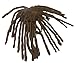 Tangpan Dog Pet High Temperture Wire Wig (Brown Braid)