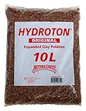 Hydroton Original Clay Pebbles - 10 Liter | Lightweight Expanded Clay Aggregate Made in Germany