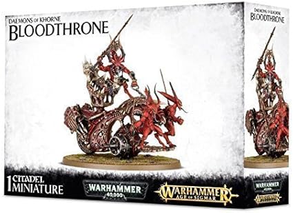 Warhammer Fanatasy Warhammer Daemons Of Khorne Bloodthrone: Amazon.es: Juguetes y juegos