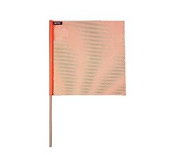 Mytee Products (8 Pack) 18"x18" Orange Safety Flags