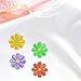 PGMJ 47pcs Embroidery Applique Patches Rose Flowers Butterfly Sunflowers Iron On Patches for Jackets, Jeans, Bags, Clothing, Arts Crafts DIY Decoration