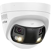 ANNKE 8MP PoE Security Camera Outdoor with Dual-Lens, 180&deg; Filed of View | 4K IP Surveillance Cam, Color Night Vision, AI Person/Vehicle Detection, Two-Way Talk, Built-in SD Card Slot, FCD800