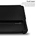 Blackberry DTEK50 Case, CoverON [HexaGuard Series] Slim Hybrid Hard Phone Cover Case for Blackberry DTEK50 - Black