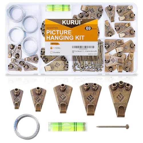 Picture Hanging Kit 10lb-100lb