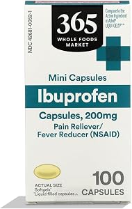 365 by Whole Foods Market Ibuprofen Soft Gels, 100 CT