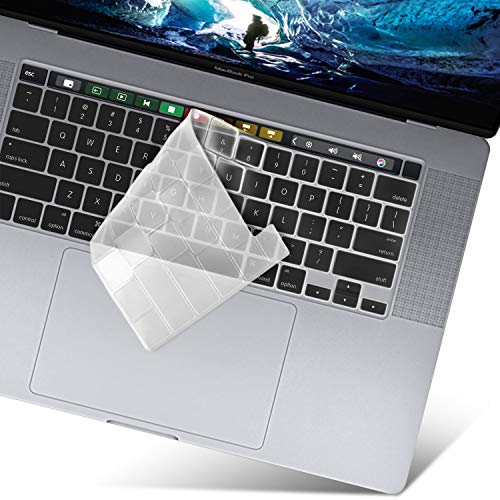 IVSO Keyboard Screen Protector for MacBook Pro 16 inch 2019,Precisely Made to Cover The Entire Keyboard Recess Area High Transparency preserves The Elegance of Your MacBook