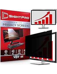 SightPro - Filtro de privacidad para pantalla panorámica de 24 pulgadas, color negro