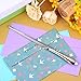 TecUnite 2 Pack Letter Opener Envelope Opener Knife Metal Letter Opening Knife, 9 Inches (Silver Color)
