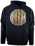 Mens Premium Heavyweight Pullover Sweaters and T Shirts with Medusa Print