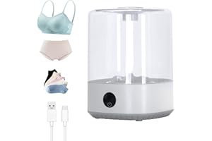 XAMATTS Portable Mini Washing Machine, 4L Washing Machine Cleaning for Underwear, Rechargeable Cordless Compact Washerfor Singles, Apartments RV, USB Charging Compact Underwear Laundry Washer