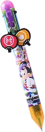 Amazon Co Jp ディズニー ランド 夏祭り 16 6色 ボールペン ミッキー 文房具 ステーショナリー 彩涼華舞 ディズニーランド限定 グッズ 土産 おもちゃ