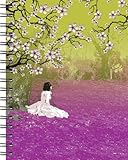 Spiral-bound Wire-o Journal - Cherry Blossoms - Medium ( Black wire-o ) Book