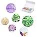 Prepared Microscope Slides Set of Animals Insects Plants for Kids Students Basic Lab Science Education with 35 Slides Include Slide Box