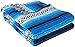 YogaDirect Deluxe Mexican Yoga Blanket, Blue, 76-Inch x 57-Inch