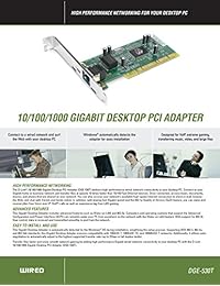 D Link DGE 530T 10 100 1000 Gigabit Desktop Adapter