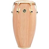 Latin Percussion LP Matador 12-1/2" Wood Tumbadora - Natural/Gold Tone