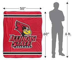LOGOVISION Illinois State University Blanket, 50x60