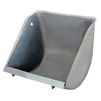 Amazon Com Thick Angle Iron Female Pig Feeder Manger Cast Iron