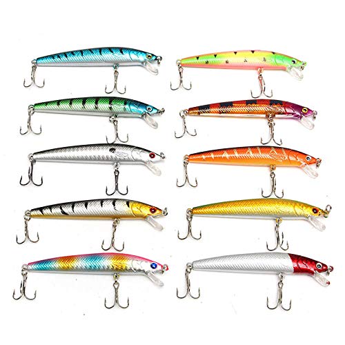 Swimbaits-Köder 20 Stück Angelköder Crankbaits Sharp Hooks Bait TackleHard Treble Fishing Hooks