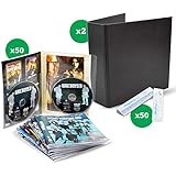 50 Stück Kronenberg24 CD DVD Blu Ray Hüllen: Amazon.de: Computer & Zubehör
