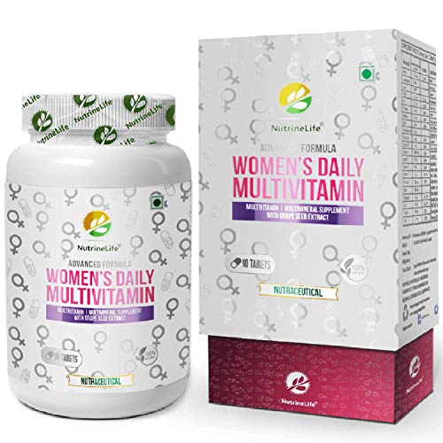 NutrineLife Women’s Daily Multivitamin supplement for Women, Beauty, stamina Immunity with Essential Minerals… 1 NutrineLife Women’s Daily Multivitamin supplement for Women, Beauty, stamina Immunity with Essential Minerals…