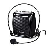 Voice Amplifier Portable Microphone S368 10W Personal Pa System for Teachers Multifunctional External Speaker Support TF & U Disk, AUX Line, Recording and FM Radio