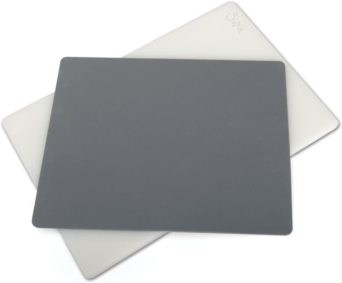 Sizzix Embossing Tools 662111, Silicone Rubber & Impressions Pad, Multi