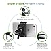 VAVA Phone Holder for Car, Car Phone Mount for Air Vent with Cable Hooks, 360° Rotatable Joint – Fits iPhone 5/6 / 6S / 7/7 Plus, Galaxy, Pixel/Pixel XL, and More Smartphones