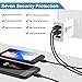Fast Wall Charger QC 3.0 USB Quick Charge 3 Ports Tablet iPad Phone Charger Adapter Travel Plug Compatible iPhone X/Xs/XS Max/XR/8/8+/7P/7/6/5 Samsung S8/S7/S6/Edge/LG HTC