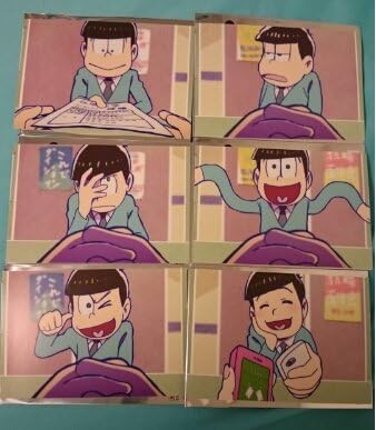 Amazon おそ松さん アニメイト限定 特典 就活カード 全6種 カラ松 一松 アニメ 萌えグッズ 通販